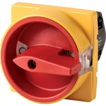 Seccionador de carga giratorio Eaton TM-1-8291/E/SVB 2 polos, 25 A, IP65, rojo/amarillo 045478