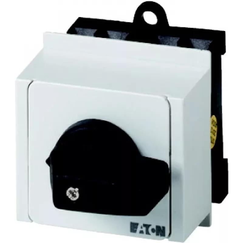 Eaton T0-3-8212/IVS interruptor de palanca de 3 polos, negro/blanco 079186