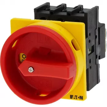 EATON P1-32/EA/SVB interruptor principal 3 polos 32A montaje en superficie función parada de emergencia 081438