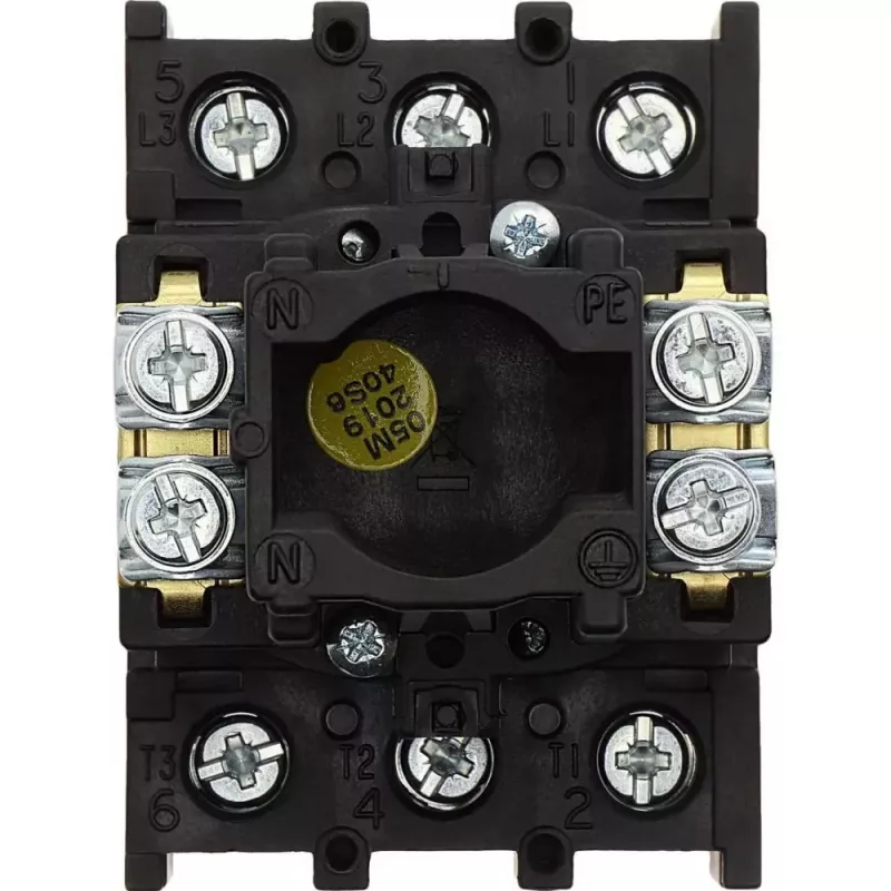 EATON P1-32/EA/SVB interruptor principal 3 polos 32A montaje en superficie función parada de emergencia 081438
