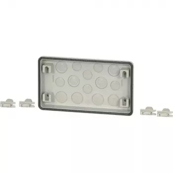 Eaton FL3-2 brida para armario eléctrico, plástico gris, 250 x 230 x 116 mm 090798