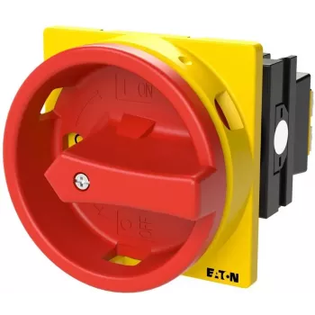 Eaton T0-1-102/EA/SVB interruptor de levas, 1 polo, 2 posiciones, 20 A, 690 V AC, empuñadura negra, IP65 frontal 091078