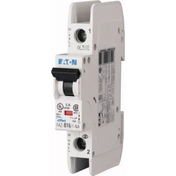 Eaton FAZ-C10/1-NA interruptor automático (MCB), 10 A, 1 polo, curva C, 6 kA, 230 V AC, carril DIN 102087