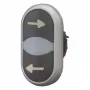 Eaton M22-DDL-S-X226/X26 pulsador doble, iluminado, con rótulo 105227