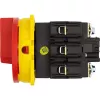 Eaton P3-100/EA/SVB interruptor principal bloqueable de 100 A 3 polos, rojo/amarillo