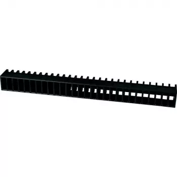 EATON BZ248 perfil en C carril de montaje 20x48 mm, 2000 mm, acero galvanizado en caliente, preperforado 076516