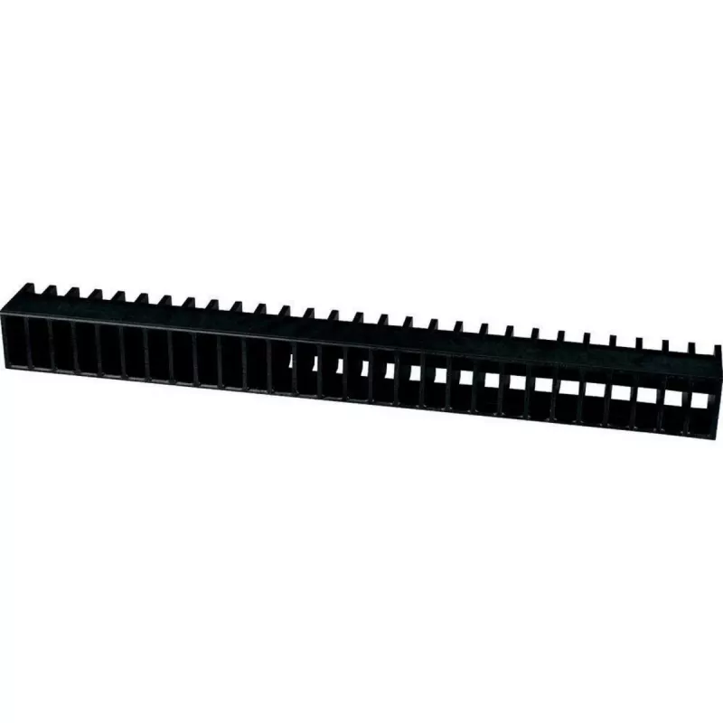 EATON BZ248 perfil en C carril de montaje 20x48 mm, 2000 mm, acero galvanizado en caliente, preperforado 076516