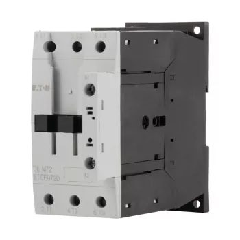 Eaton DILM72(RDC24) contactor de potencia, 3 polos, 72 A, bobina 24 V DC 107671
