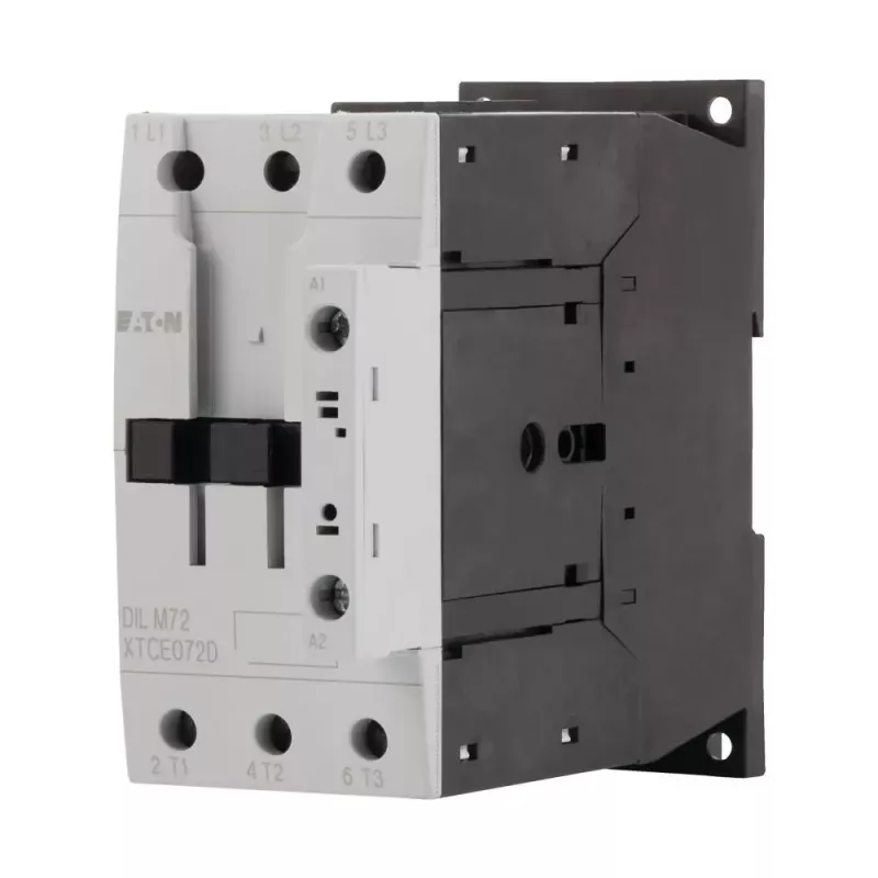 Eaton DILM72(RDC24) contactor de potencia, 3 polos, 72 A, bobina 24 V DC 107671