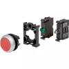 Eaton M22-DL-R-K10LED-BVP pulsador luminoso, anillo frontal de plástico 110932