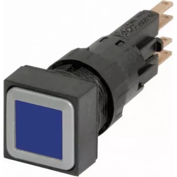 Eaton Q25LT-GN/WB accionamiento de pulsador, RMQ-Titan, momentáneo, enrasado, verde, collar negro, 22,5 mm 089190
