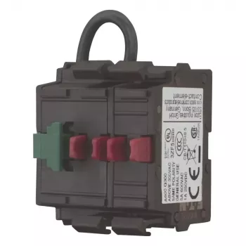 Eaton M22-K02SMC10 relé de potencia, 2 NC, montaje frontal, bornes de tornillo, negro 121474