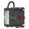 Eaton M22-K02SMC10 relé de potencia, 2 NC, montaje frontal, bornes de tornillo, negro 121474