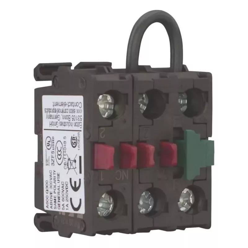 Eaton M22-KC02SMC10 elemento de contacto, 2 NC, bornes de tornillo, montaje frontal 121720