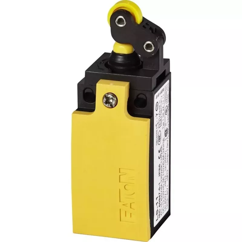 Eaton LS-S11/LS interruptor de final de carrera, palanca de rodillo, contacto momentáneo, 1NO+1NC, 400VAC 4A, IP67 106787