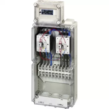 Eaton NAS160-CI-1-K95 contactor de potencia tripolar 160A con bobina 230V AC y contactos auxiliares 168111