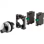 Eaton M22 interruptor de llave, 2 posiciones, enclavado, 2 contactos NA, negro 110922