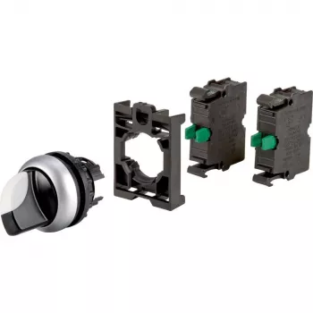 Eaton M22 interruptor de llave, 2 posiciones, enclavado, 2 contactos NA, negro 110922