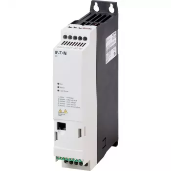 Eaton DE1-343D6FN-N20N variador de frecuencia, 0,75 kW, 380-480 V, 3 fases, IP20, negro/blanco 174335