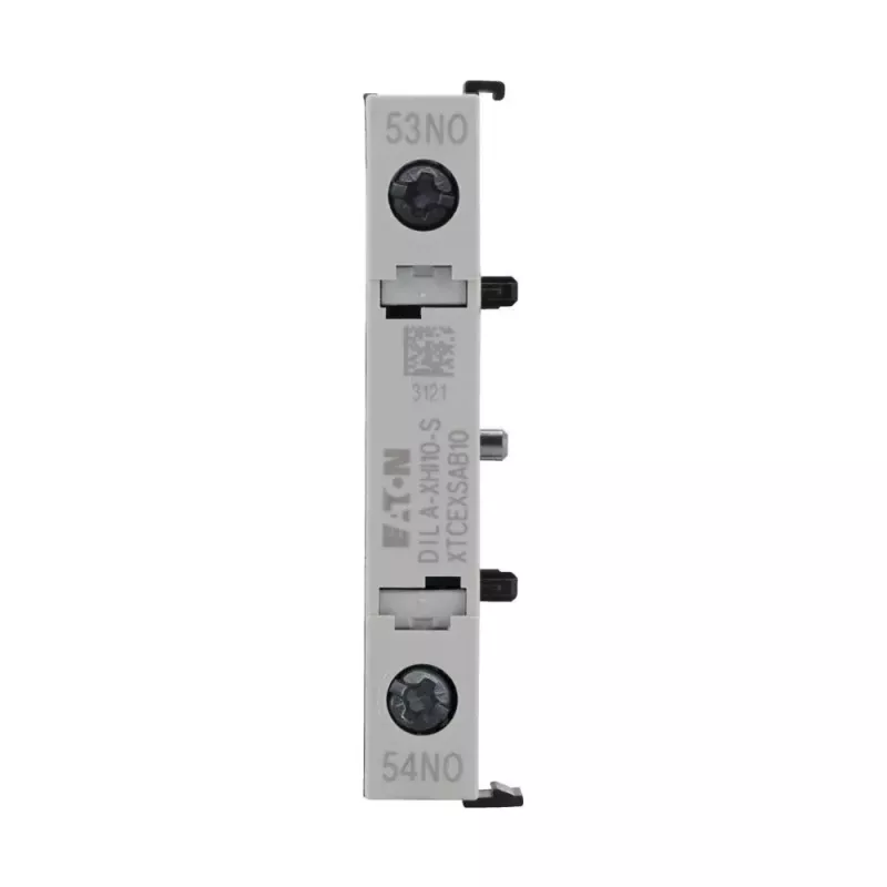 Eaton DILA-XHI10-S bloque de contactos auxiliares, 1 NA, montaje frontal, para contactores DILM7-DILM38 115948
