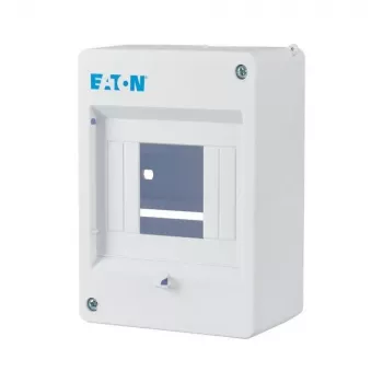 Eaton MINI-4 armario de distribución de superficie, 4 módulos, IP30, blanco tráfico (RAL 9010) 177068