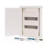 Eaton KLV-24UPP-F armario de distribución multimedia, empotrar, 24 módulos, puerta blanca 178800