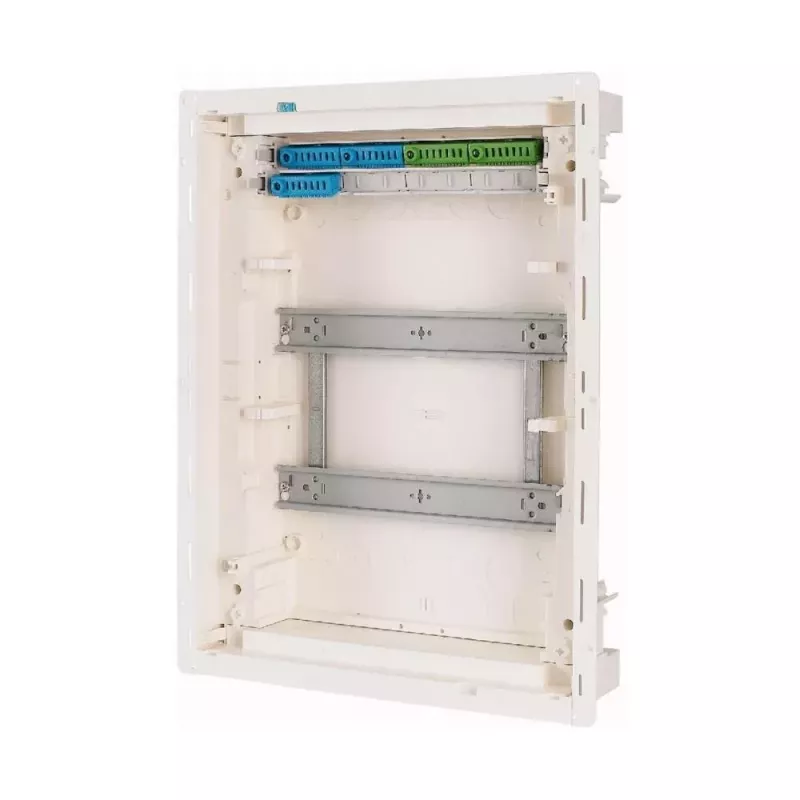 Eaton KLV-24UPP-F armario de distribución multimedia, empotrar, 24 módulos, puerta blanca 178800
