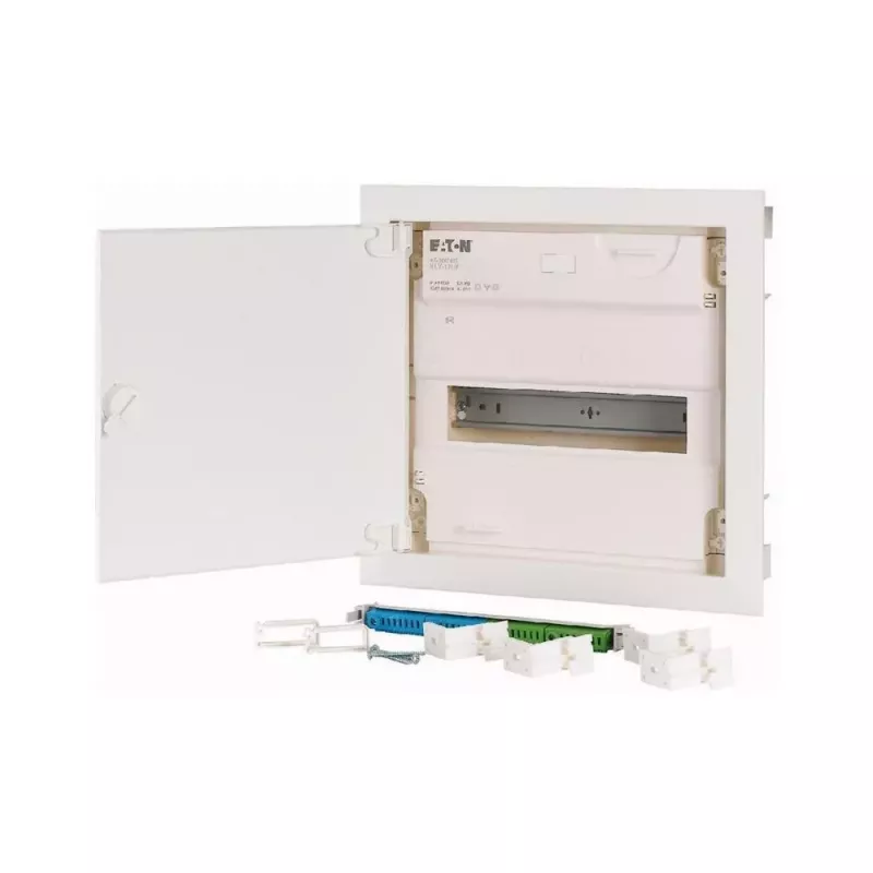 Eaton KLV-12UPP-F armario de distribución de superficie, 12 módulos, 1 fila, IP30, blanco 178798