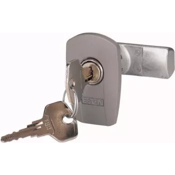 Eaton LC-ZSBIT-CS inserto de bloqueo, doble paletón, zamak, gris (RAL 7035) 133104