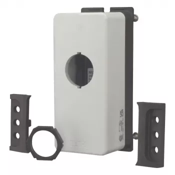 EATON M22-FI1 caja de superficie, 1 punto de mando, gris/negro, IP66/IP67/IP69K