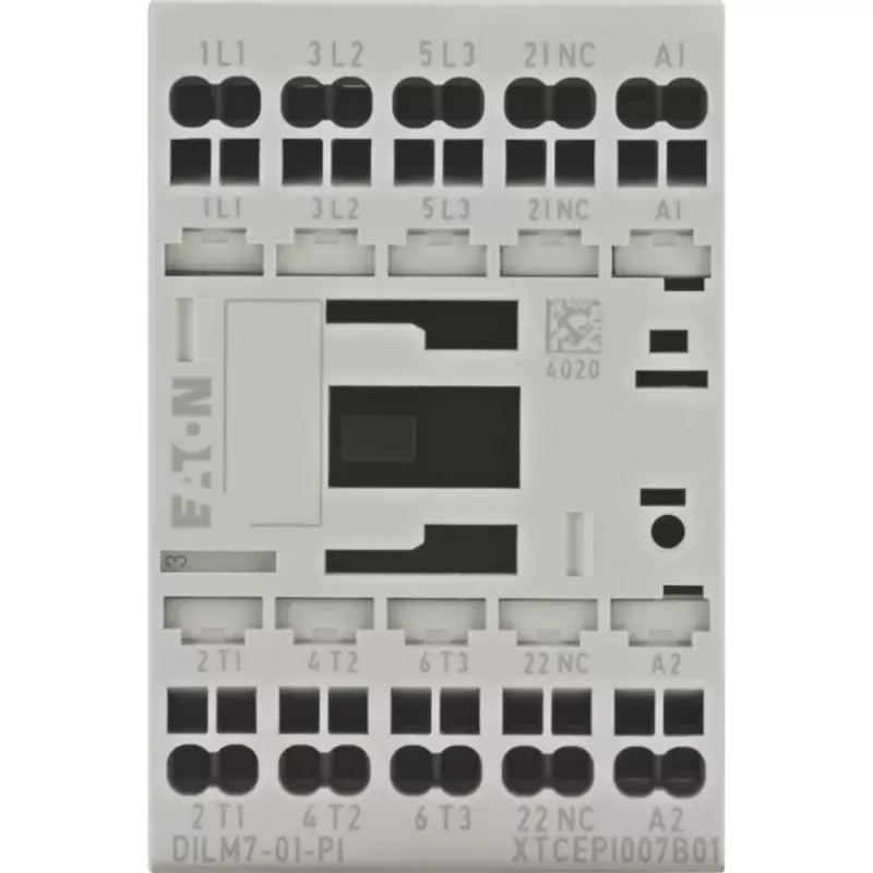 EATON DILM7-19922401 Contactor de potencia, tripolar, 7 A, bobina 230 V AC