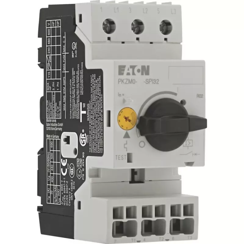 Eaton PKZM0-25-SPI3 Guardamotor, 25A, tripolar, térmico-magnético 199202