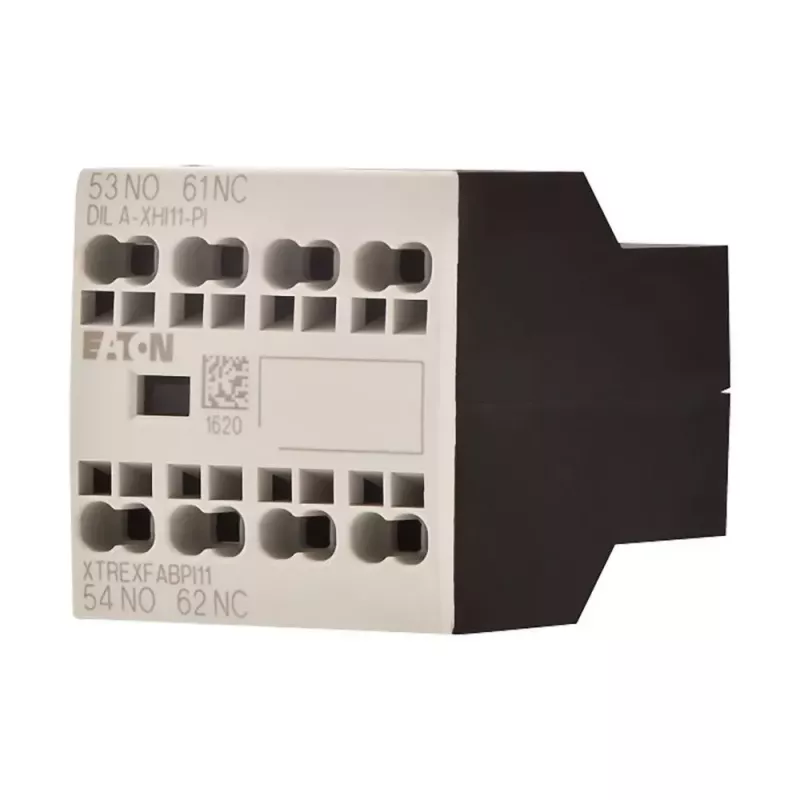 Eaton DILA-XHI11-PI bloque de contactos auxiliares, 1NO+1NC, bornes push-in, para contactores DILM7-DILM38 199314