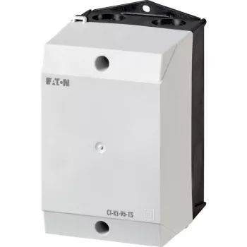 Eaton CI-K1 Caja vacía para montaje en carril DIN, 80 x 120 x 95 mm, gris claro (RAL 7035), policarbonato 206881