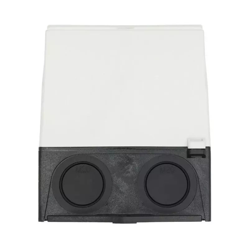 Eaton CI-K1 Caja vacía para montaje en carril DIN, 80 x 120 x 95 mm, gris claro (RAL 7035), policarbonato 206881
