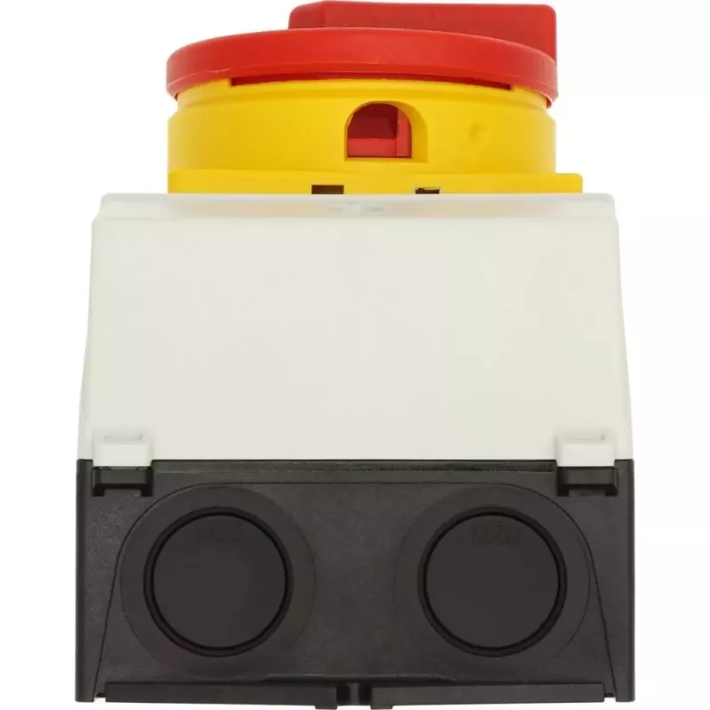 Eaton T0-1-8200/I1/SVB interruptor de palanca unipolar, rojo / blanco / amarillo 207145