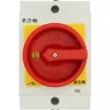 Eaton T0-1-8200/I1/SVB interruptor de palanca unipolar, rojo / blanco / amarillo 207145