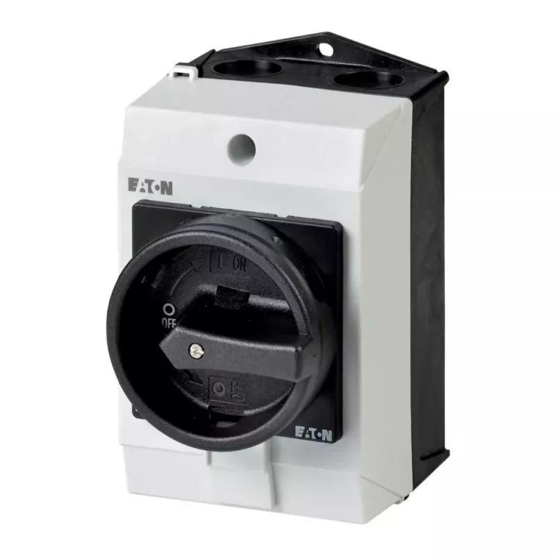 Eaton T0-1-8200/I1/SVB-SW interruptor de palanca unipolar, negro / blanco 207146