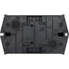 Eaton T0-2-1/I1/SVB-SW interruptor de palanca tripolar, negro/blanco, 207148
