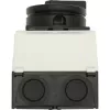 Eaton T0-2-1/I1/SVB-SW interruptor de palanca tripolar, negro/blanco, 207148
