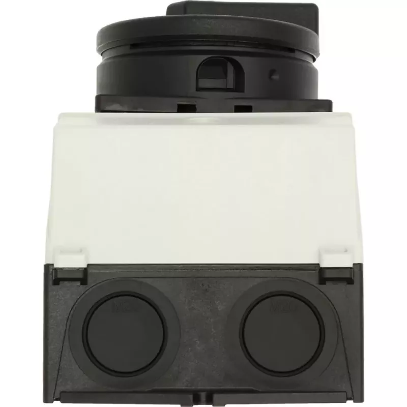 Eaton T0-2-1/I1/SVB-SW interruptor de palanca tripolar, negro/blanco, 207148