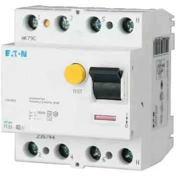 EATON PFIM-40/4/003-G/F Interruptor diferencial 40A tetrapolar 30mA tipo F/G 187456