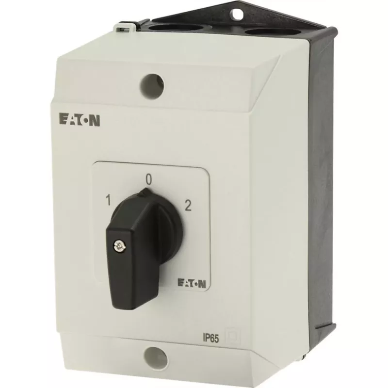 Eaton T3-3-8212/I2 Interruptor de levas tripolar, 32 A, negro/blanco 207183