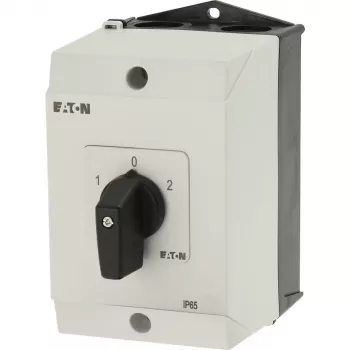 Eaton T3-3-8401/I2 Interruptor de levas tripolar, 32 A, mando giratorio negro 207188