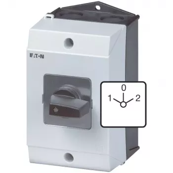 Eaton T3-3-8401/I2 Interruptor de levas tripolar, 32 A, mando giratorio negro 207188