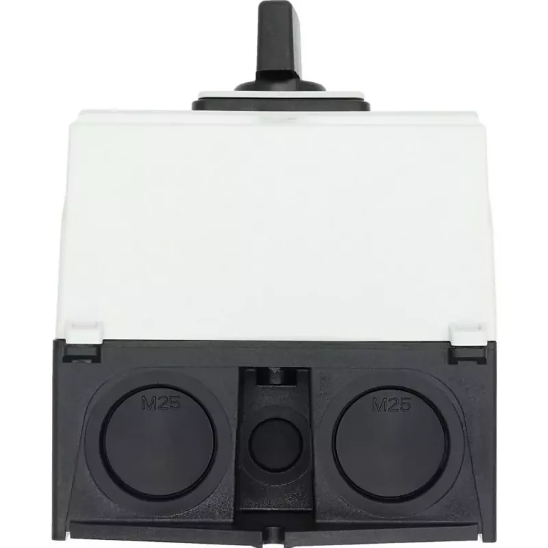 Eaton T3-3-8401/I2 Interruptor de levas tripolar, 32 A, mando giratorio negro 207188