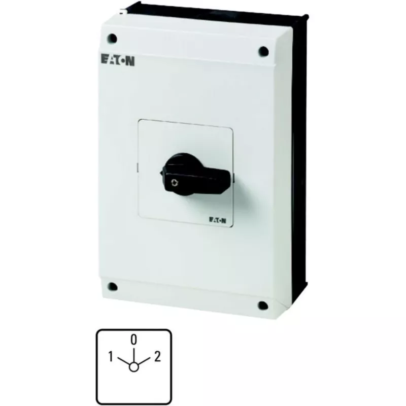 Eaton T5B-3-8401/I4 interruptor de palanca tripolar, negro/blanco, 207227