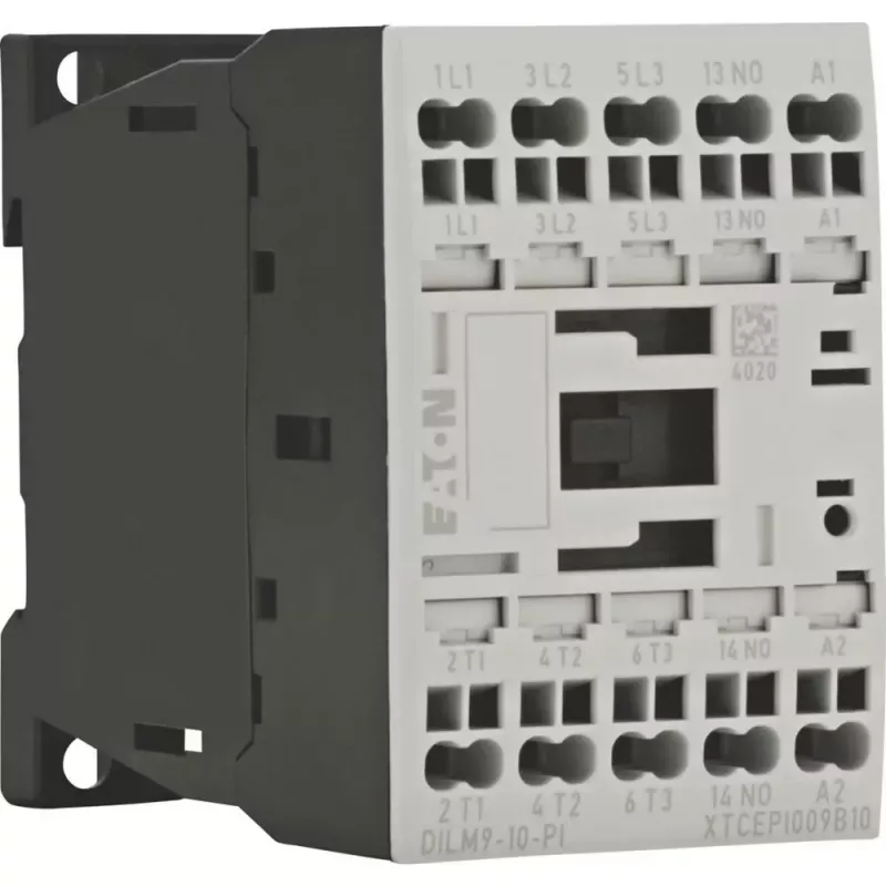 EATON DILM9-10(24VDC) Contactor de potencia 3 polos 400V 4kW 9A 24V DC 1NO 199233