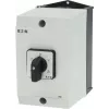 Eaton 207537 Interruptor giratorio 3 polos, 20 A, 690 V, montaje frontal, negro/blanco