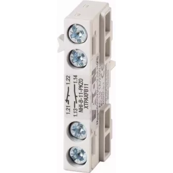 Eaton NHI-B-11-PKZ0 Bloque de contacto auxiliar, 1NO+1NC, blanco, para PKZ0 208277